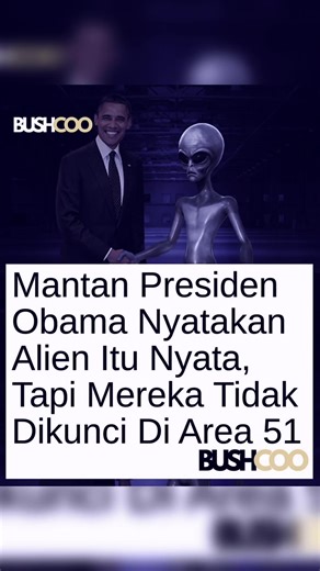 😱🤔 Pernyataan mengenai keberadaan alien kembali menjadi perbincangan setelah mantan Presiden Amerika Serikat, Barack Obama, disebut menyinggung topik tersebut dalam sebuah podcast. Dalam percakapan itu, ia diklaim membahas kemungkinan adanya kehidupan di luar Bumi, namun menegaskan bahwa ia tidak pernah melihat langsung makhluk tersebut dan tidak mengetahui lokasi keberadaannya. Isu tentang alien memang kerap muncul dalam diskusi publik, terutama berkaitan dengan teori konspirasi, penelitian l