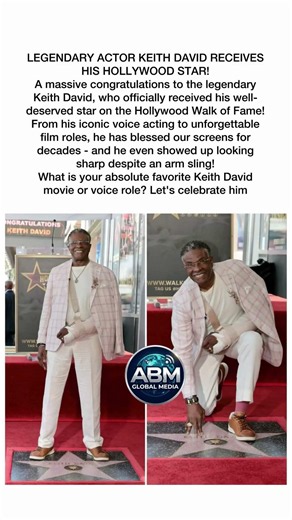 Keith David Finally Gets His Hollywood Star – A Legend Honored! ⭐ #keithdavid #hollywoodwalkoffame