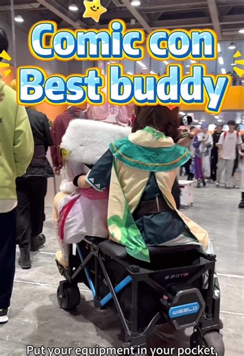 Experience Comic Con Comfort with the Wiseld Wagon