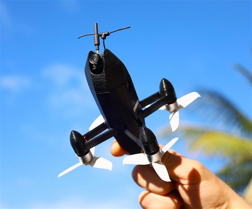 Build the Smallest ESP32 Brushless Rocket Drone | ESP-BLAST