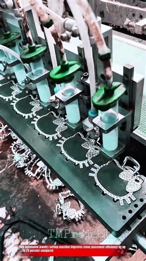 Innovative Jewelry Setting Machine : Best High Precision Stone Placement