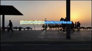 The Drifters "Under the Boardwalk Chords" play along with scrolling guitar chords and lyrics - ChordU