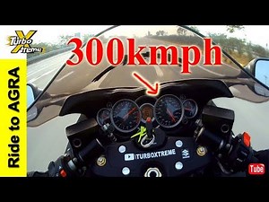 300kmph HAYABUSA - RIDE to AGRA | JS FILMS | TURBO XTREME