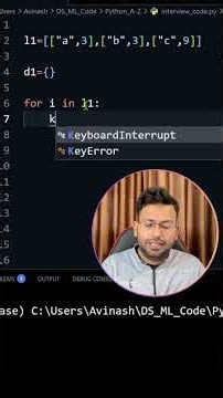 List ➝ Dictionary in Python 🔥 (Interview Trick) #coding #python #programming #datascience #data