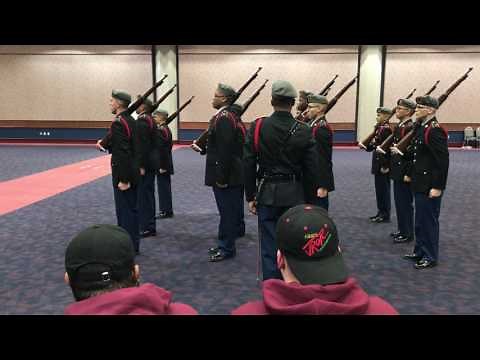 Union HS Army JROTC Armed Regulation Performance at Army Drill Nationals 2017