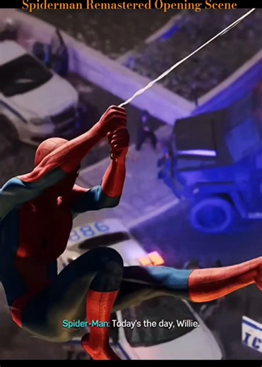Spider-Man Remastered FIRST MISSION Gameplay 😱 Insane Opening Scene!