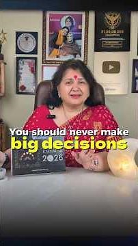Never Take Decisions During This Time #nittygrittywithdrneetikaushik
