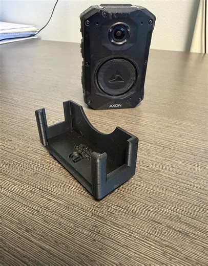 3D Printed Axon 4 BWC Dash Mount – Secure Patrol Vehicle Body Cam Holder - Etsy