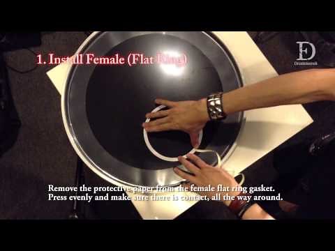 Bass Drum O's Installation (Bass drum hole)