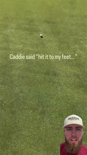 Always trust the caddie 🙌🏼