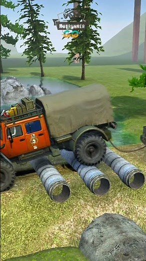 MUDRUNNER SPINTIRES |Epic Challenge Eps 205 | MILITARY TRUCK vs. DUMP TRUCK