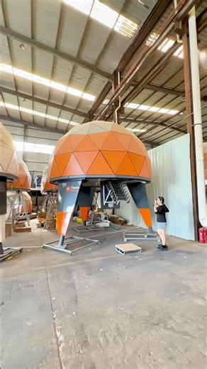 Why China Builds Futuristic Dome Houses 🛸🇨🇳 #shortvideo