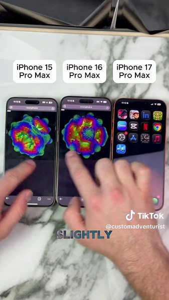 iPhone 15, 16 y 17 Pro Max: ¡Prueba de Volumen!