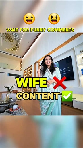 Wife ❌ content ✅ #shortfeed #funny #comedy #instagram #vairalshort #trendingshort #vairalvideo