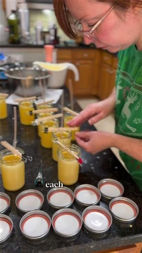 Tallow and beeswax candles - how to make