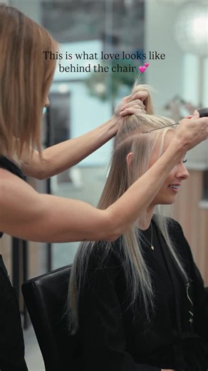 Invisible Bead Extensions® | IBE® | This is what love looks like behind the chair. 🖤 Showing up for your clients. Protecting their hair. Raising the standard… every install,... | Instagram