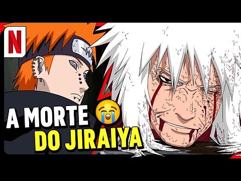 A MORTE do Jiraiya 😭😭 | Naruto Shippuden | DUBLADO | Netflix Brasil