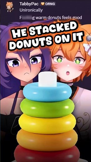 My Roommate Stacked Donuts On It...
