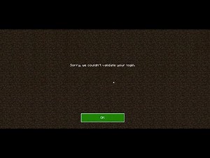 Minecraft Bedrocks Worst Glitch (how to fix please verify your login)