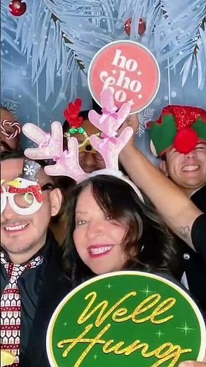 Holiday Photo Booth Props 🎅🎁 Add Magic & Sparkle to Every Event
