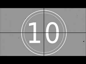 10 Second Countdown Timer - Film Beginning