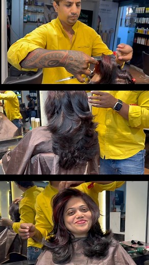 34K views · 127 reactions | Advanced Butterfly Hair cut by...