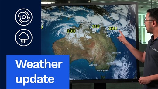 Weather Update: Four tropical lows in the Australian region. Video current as of 1.30pm AEST 3 March 2026. For the latest forecasts and warnings, go to our website www.bom.gov.au or the BOM Weather app. | Bureau of Meteorology