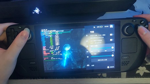 Steam deck如何在不支持fsr游戏中启用fsr来提升帧数或者降低功耗