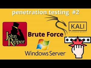 Pentest avec Brute Force sur Windows avec Kali Linux - Guide Pratique