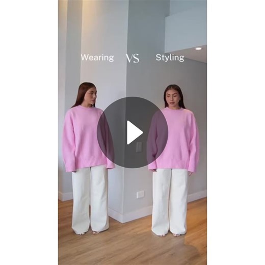 16.8K likes, 45 comments, and 200 shares | Wearing VS Styling: How to Transform a Simple Sweater into a Fashion Statement | OCLOO 🧙🏾‍♀️ (@saf.ura) | Posted May 3, 2026 | Spotlight