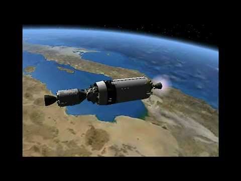 Manned Venus Flyby - Orbiter Space Flight Simulator