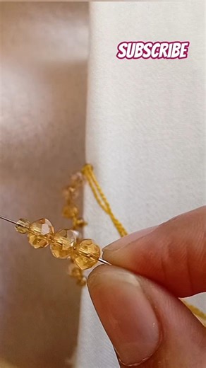 🌸Unique border line design #shorts #diy #embroidery #viral #shortvideo #reels #beads