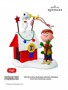 Look at all the Snoopy ornaments available at Ornament Premiere! The best part? Hallmark will donate $1 to Toys for Tots for each Holiday Snoopy Ornament purchased! Which one is your favorite? | Little Green Apple