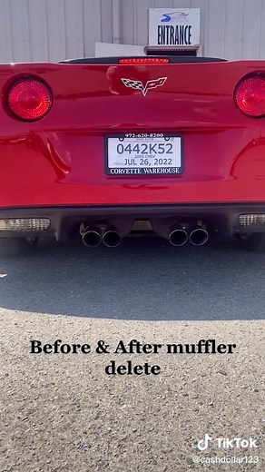 C6 Corvette Muffler Delete: Before and After Results