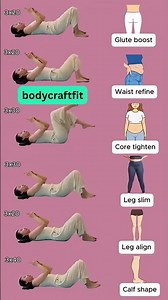 6 Easy Exercises To Shape Your Body At Home | No Gym Needed #shorts