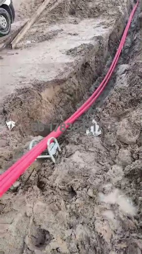 What is the use effect of diesel cable pusher/cable conveyor? #cablepulling #cablelayingmachine