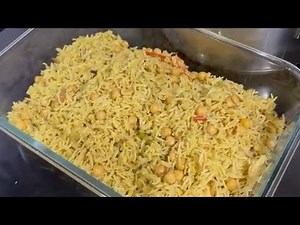 🧅EASIEST CHICKPEAS RICE 🍚 (CHANNA PULAO)