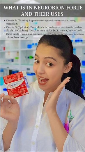 what is in Neurobion forte and their uses #neurobionforte #pain #shorts #youtubeshorts #nervepain