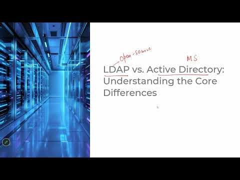 LDAP vs AD