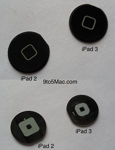 iPad 3 home buttons begin floating around China, feature more design tweaks  - 9to5Mac