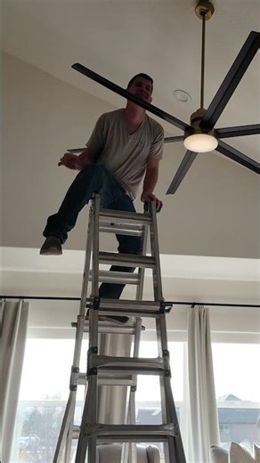 Upgrade Your Ceiling Fan #diy #homerenovation #homeimprovement