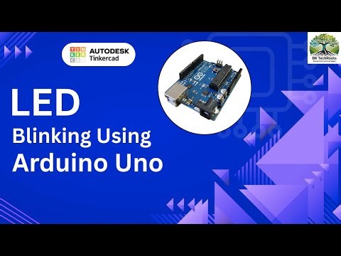 LED Blinking on Screen! Arduino + Tinkercad Simulation