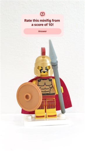 LEGO Minifigure 8684 Series 2 Spartan Warrior #lego #legominifigures