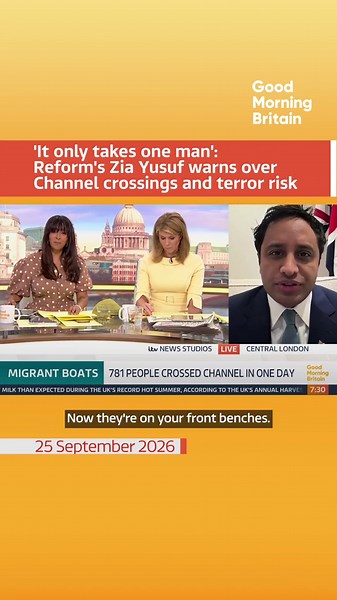 Nearly 800 migrants crossed the Channel on Wednesday, the highest single-day total this year, prompting Reform to declare that Labour's plan to