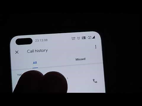 Clear One plus Phone Call History