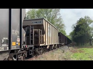*RARE* SRNJ WJ-24 pulls down the ex. CNJ departing Winslow Hotmix with SRNJ 800 (April 24, 2025)