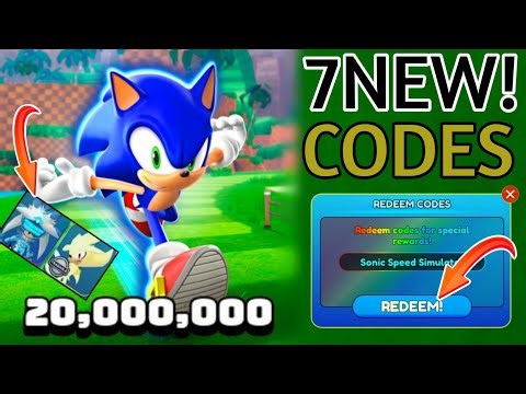 🚗 RACE! 🔥 SONIC SPEED SIMULATOR ROBLOX CODES 2026 - SONIC SPEED CODES IN JANUARY 2026