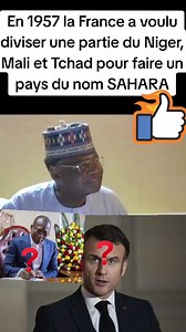 169K views · 3.9K reactions | En 1957 la France a voulu diviser une partie Niger mali et Tchad pour un pays du Sahara #france #LA #EN | Mali média+223 | Facebook