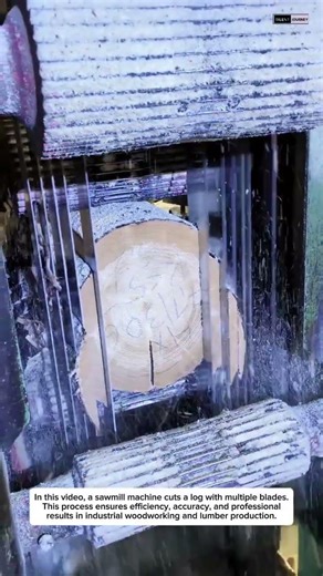 Satisfying Sawmill Cutting | Precision Log Processing