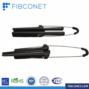 [Hot Item] FTTH Optical Flat Type Hook Fiber Optic Cable Drop Wire Clamp